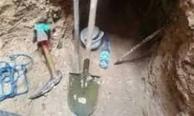 متلاشی شدن یک باند حفاری غیر مجاز در لنگرود