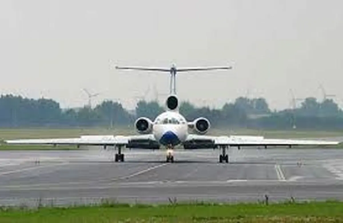 نقص فنی هواپیمای مسافربری