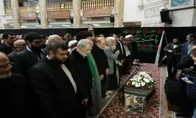 پیکر مرحوم محمدنبی حبیبی تشییع شد