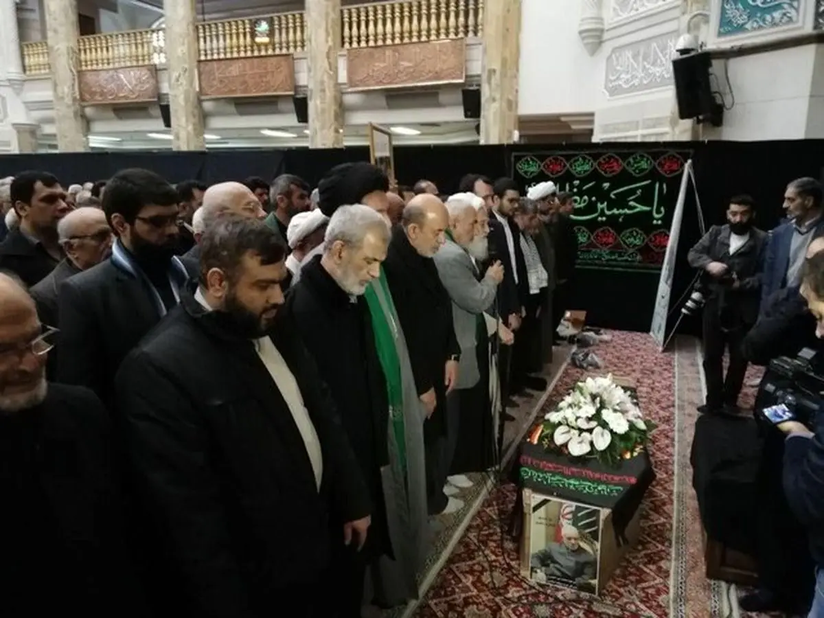 پیکر مرحوم محمدنبی حبیبی تشییع شد