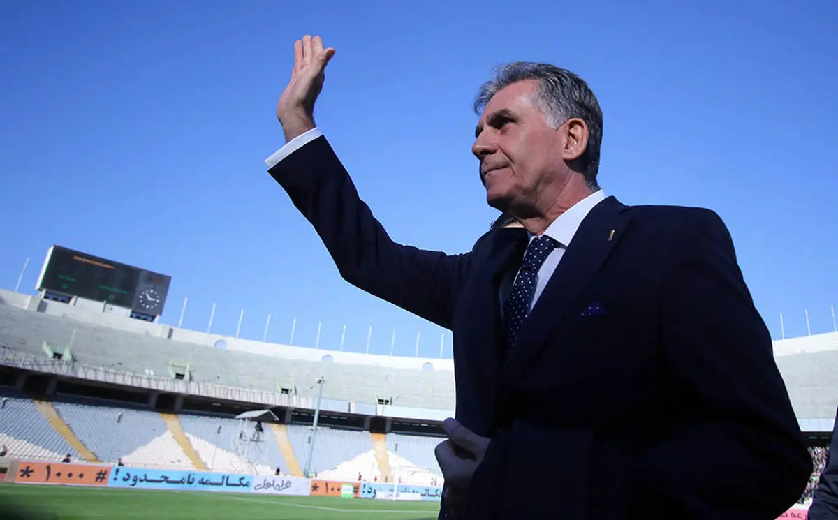 آخرین حرفهای کارلوس کی روش: تیم ملی شایسته حمایت‌ها است