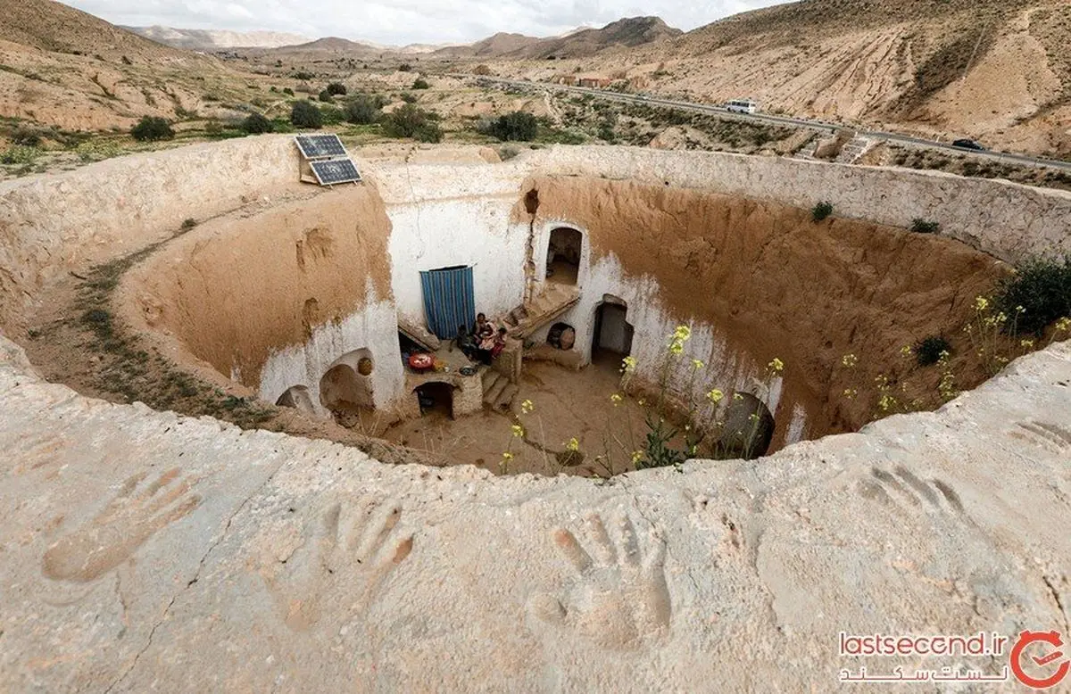 تنها چند خانواده در این روستای زیرزمینی عجیب دوام آورده‌اند! + تصاویر