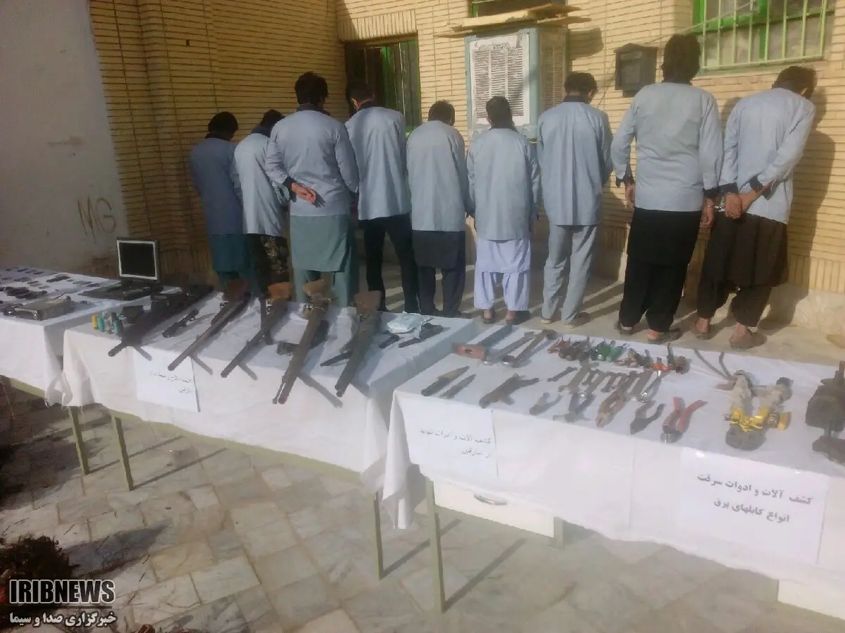 دستگیری باند سارقان مسلح در زابل