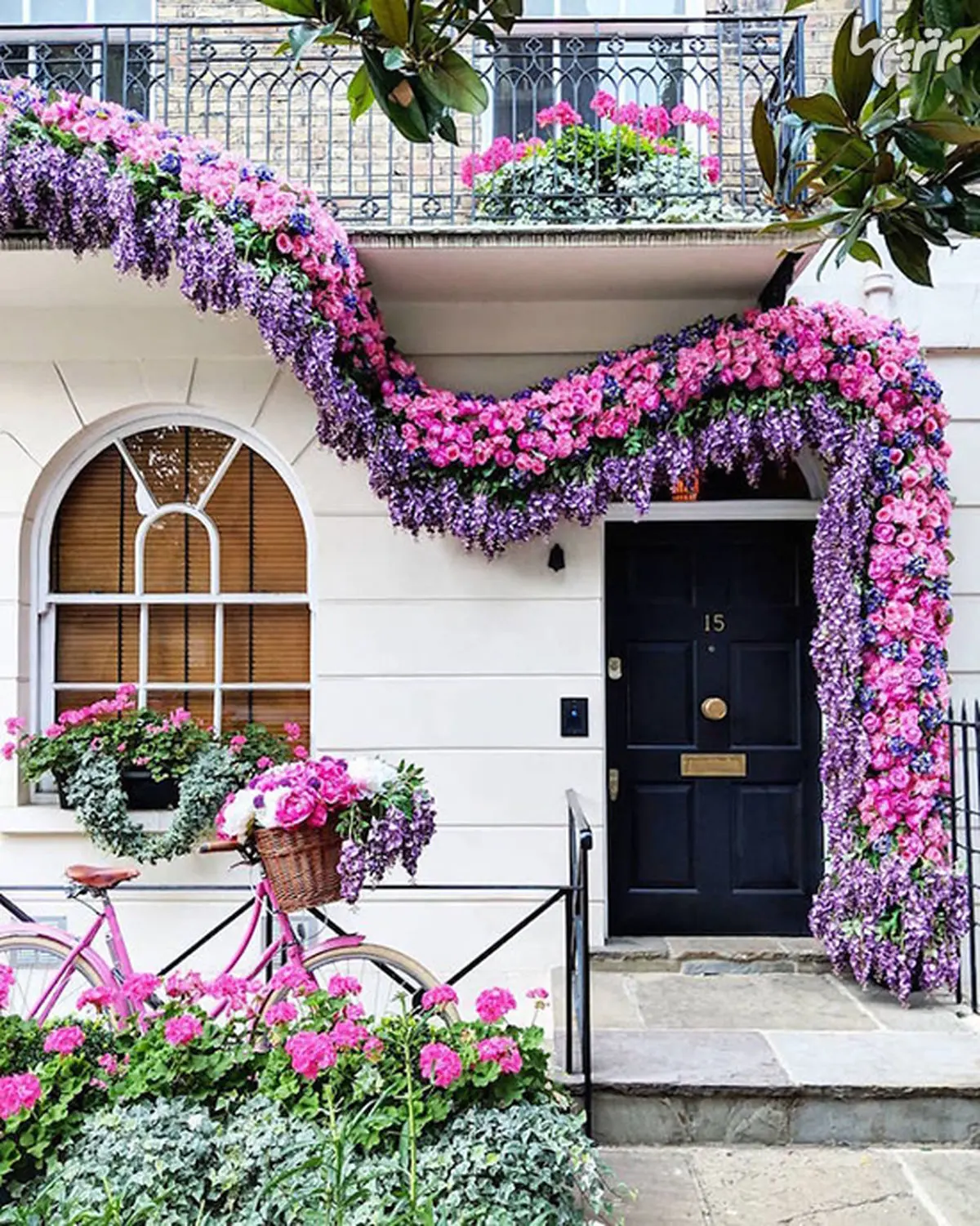 زیباترین و جذاب‌ترین در‌های ورودی خانه‌ها در لندن