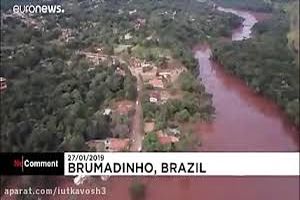 افزایش جانباختگان شکسته شدن سد در برزیل