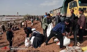 سیلاب در مناطق روستایی خوزستان