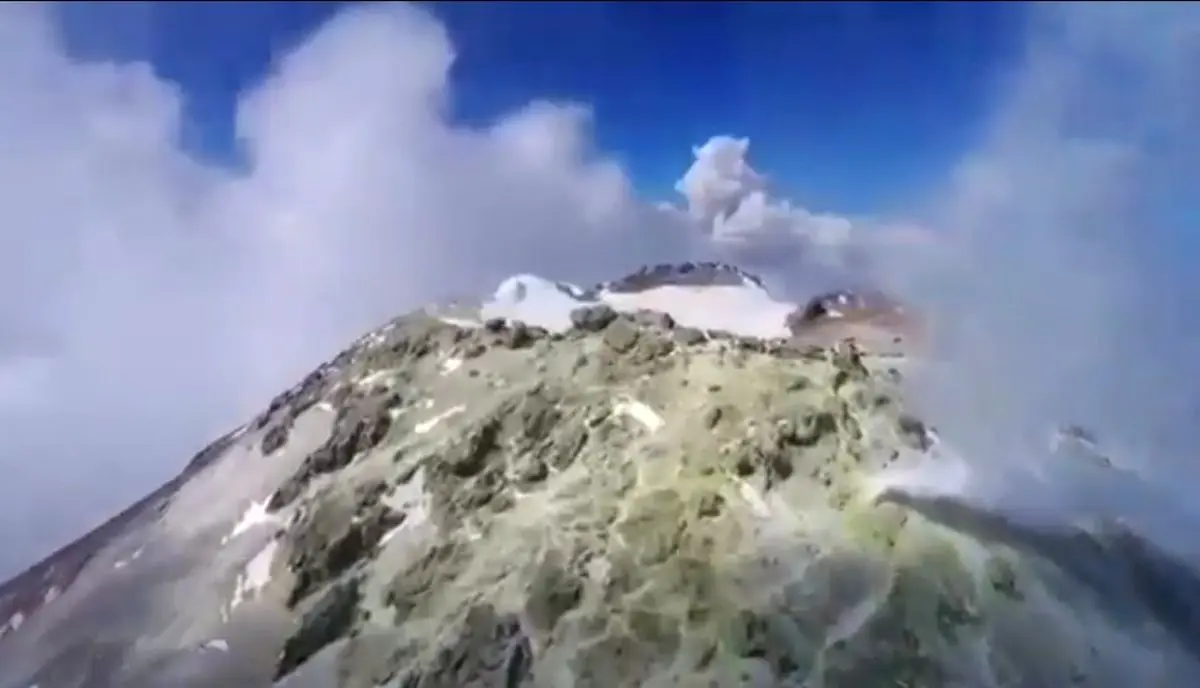 دماوند از روی قله