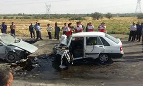 یک کشته و هشت زخمی در تصادف مشهد اردهال کاشان