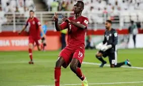 ویدیو/گل اول قطر به ژاپن توسط المعز علی