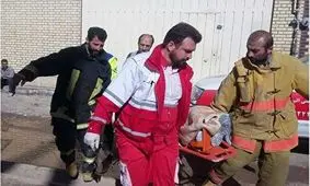 ۳ مصدوم بر اثر سقوط آسانسور در شهر صنعتی البرز + تصویر