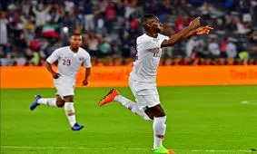 برتری یک نیمه‌ای قطر مقابل ژاپن