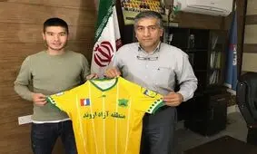 بازیکن تیم ملی قرقیزستان به صنعت نفت ملحق شد