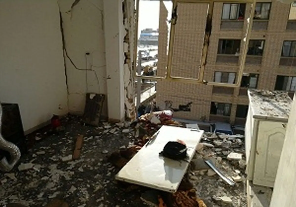 انفجار گاز یک واحد مسکونی در سمنان