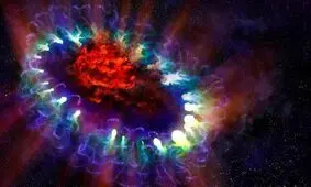 ابر نو اخترهایی که با چشم غیرمسلح مشاهده شده‌اند+تصاویر