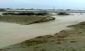 سیلاب باعث قطع راه ارتباطی روستاهای قصرقند شد
