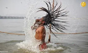 شستشوی بدن و مصرف مواد مخدر برای پاک شدن گناهان! +تصاویر