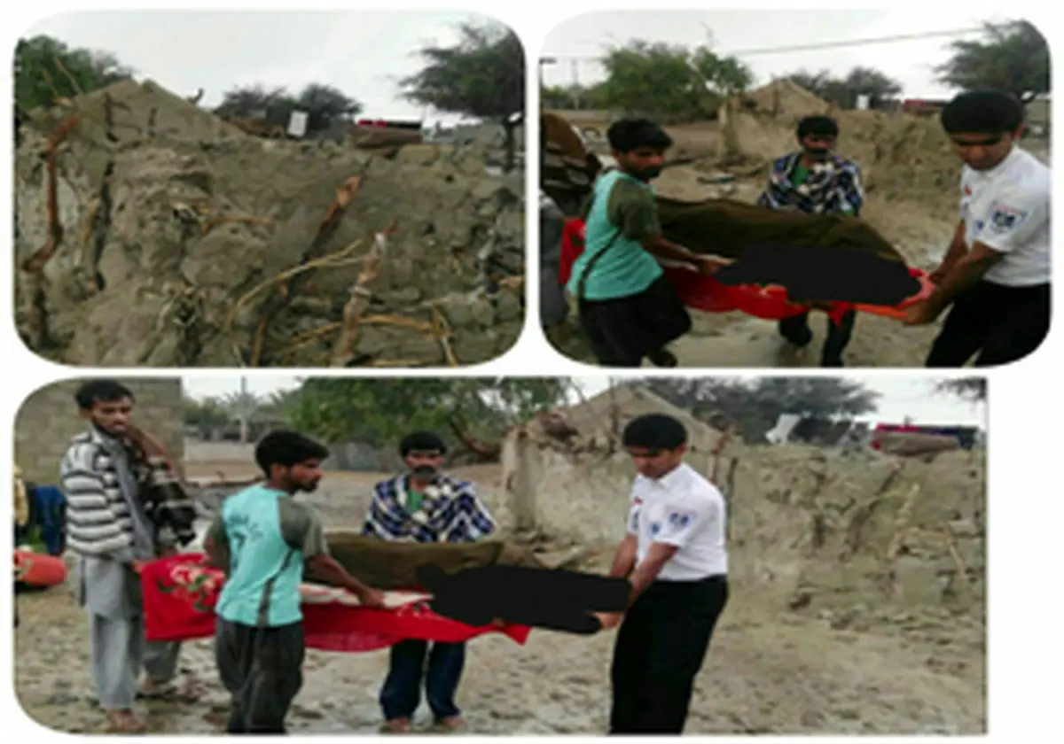 ریزش آوار مادر بزرگ ۶۸ ساله را راهی بیمارستان کرد