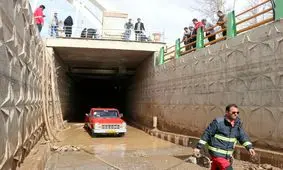 رهایی زیرگذرها از آب‌گرفتگی 6 متری!