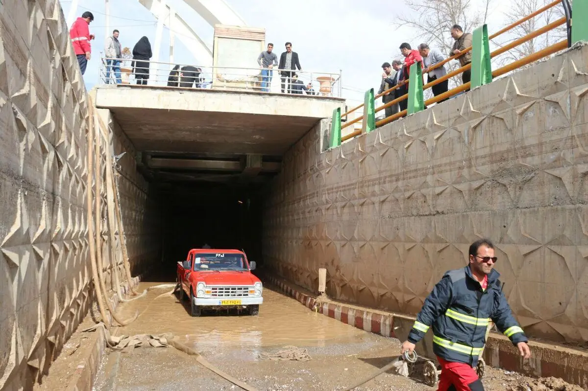 رهایی زیرگذرها از آب‌گرفتگی 6 متری!