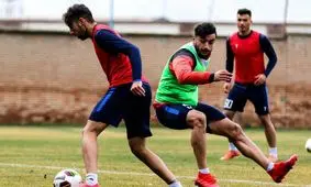 تمرین باانگیزه شاگردان یحیی برای بازی با پرسپولیس