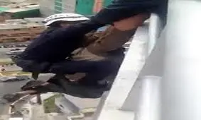 غفلت مرگبار یک امدادگر +فیلم