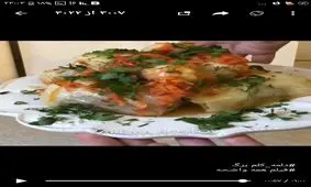 طرز تهیه دلمه کلم برگ +فیلم