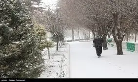 بارش برف و باران از امشب استان مرکزی را فرامی‌گیرد