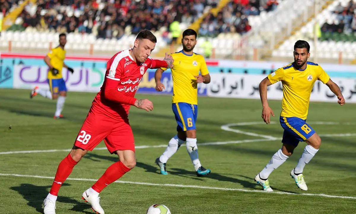 گزارش تصویری دیدار تراکتورسازی تبریز - نفت مسجد سلیمان