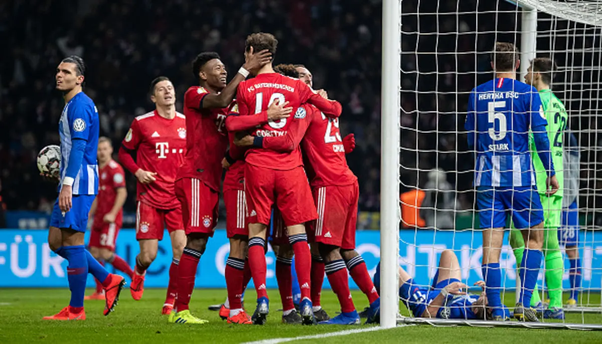 خلاصه بازی هرتابرلین - بایرن‌مونیخ(ویدئو)