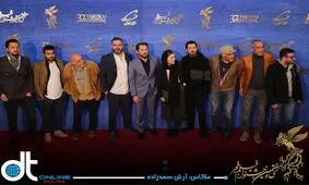 ست کردن رنگ کت بازیگر با رنگ چشم هایش در جشنواره فیلم فجر+عکس