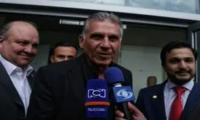 کادر فنی تیم ملی ایران در کلمبیا