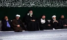 سومین شب عزاداری حضرت زهرا(س) در حسینیه امام خمینی(ره) برگزار شد