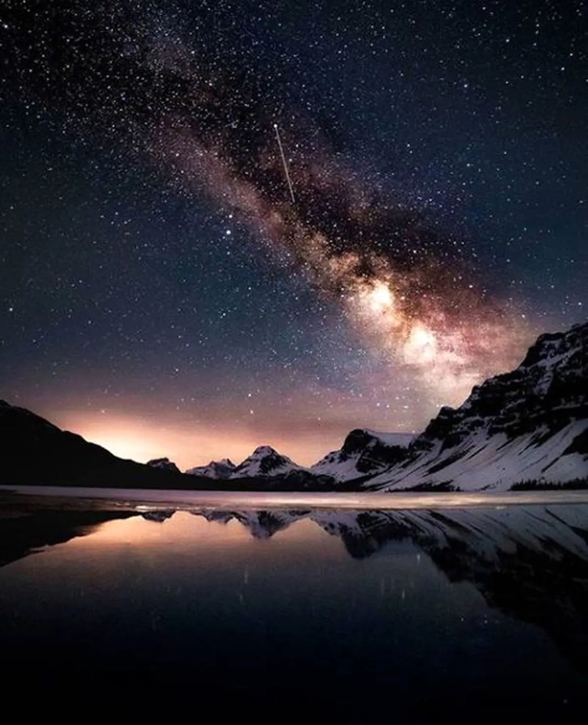 آسمان شب در قابی متفاوت + عکس