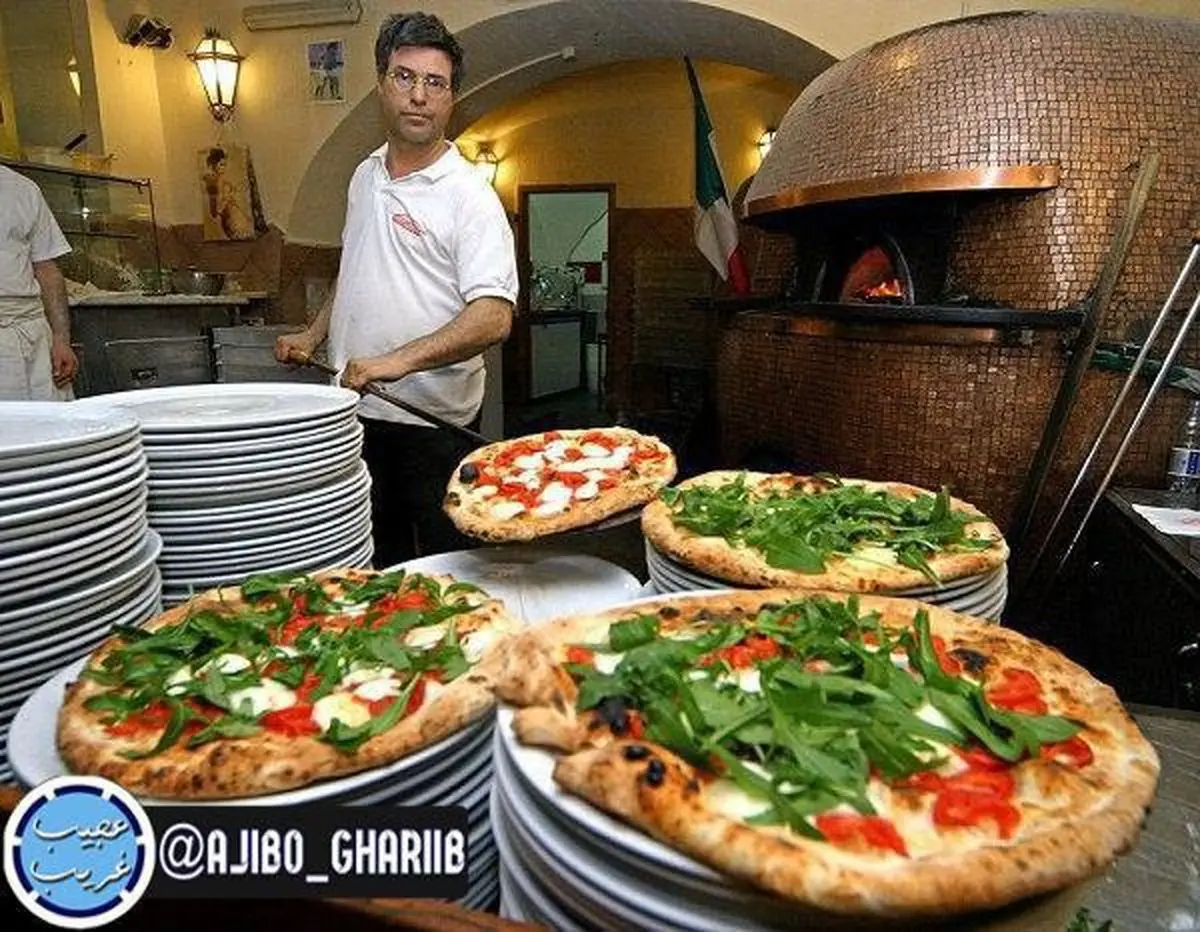 رسم عجیب رستورانهای ایتالیایی