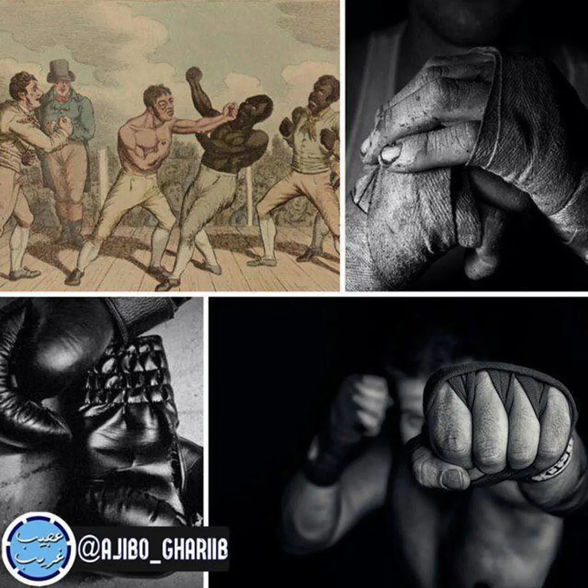 اولین بوکسورهای تاریخ برده های سیاه پوست بودند