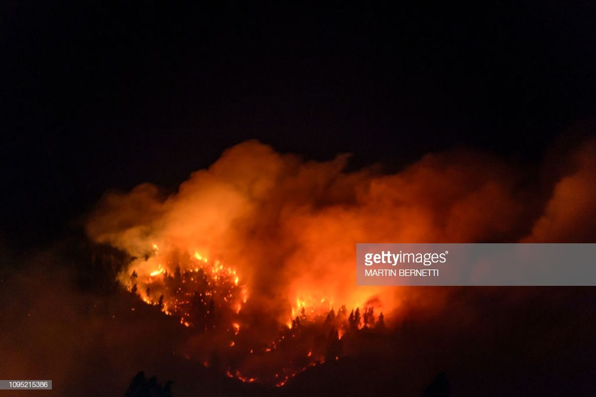 اعلام وضعیت قرمز در شیلی در پی وقوع آتش‌سوزی
