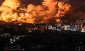 بمباران زمینی و دریایی مناطق مختلف نوار غزه توسط اسرائیل/ اصابت 4 موشک به شهرک صهیونیست نشین