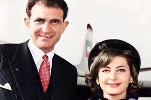 سفر در زمان؛ «شهناز پهلوی در آغوش مادر مصری اش»؛ اوایل دهه 20/ عکس