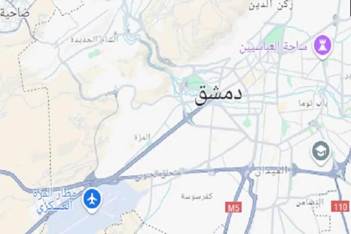 شنیده شدن صدای انفجار قوی در دمشق
