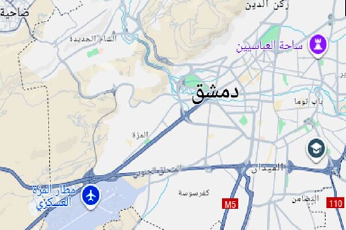 شنیده شدن صدای انفجار قوی در دمشق