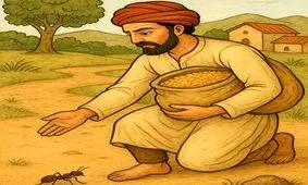 داستان شبلی و مورچه؛ پیامی جاودانه از سعدی