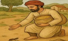 داستان شبلی و مورچه؛ پیامی جاودانه از سعدی