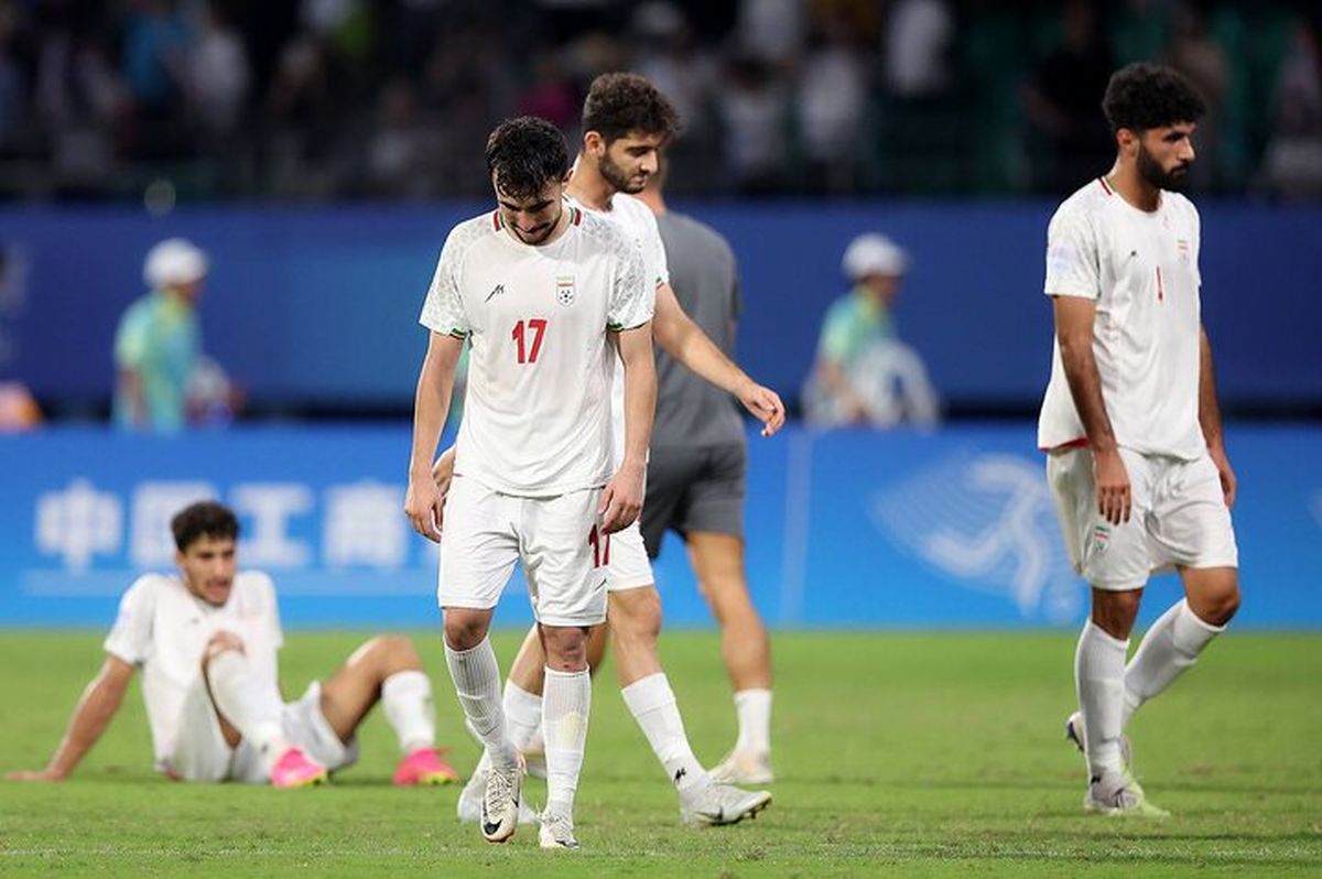 شکست تیم فوتبال امید ایران مقابل هنگ کنگ و حذف از مسابقات