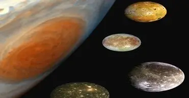 امشب آسمان صحنه دیداری کم‌نظیر می‌شود؛ ملاقات ماه و مشتری در آسمان جوزا

