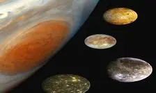 امشب آسمان صحنه دیداری کم‌نظیر می‌شود؛ ملاقات ماه و مشتری در آسمان جوزا

