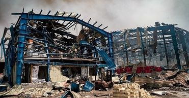 عزاداری مردم بندرعباس در سوگ جان باختگان بندر/ ویدئو