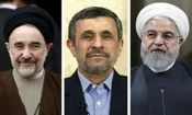 غیبت جنجالی سه رئیس‌جمهور سابق ایران در مراسم تشییع شهید رئیسی