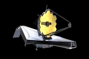محافظ خورشیدی تلسکوپ "جیمز وب" باز شد