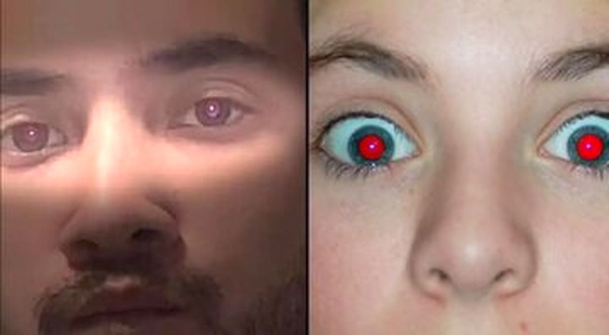 قرمزی مردمک چشم در عکس ها نشانه بیماری است؟