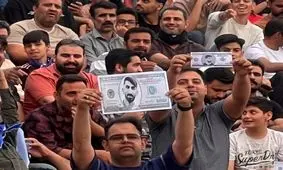 واکنش بیرانوند به شعار و دلارپاشی در یزد/ ویدئو